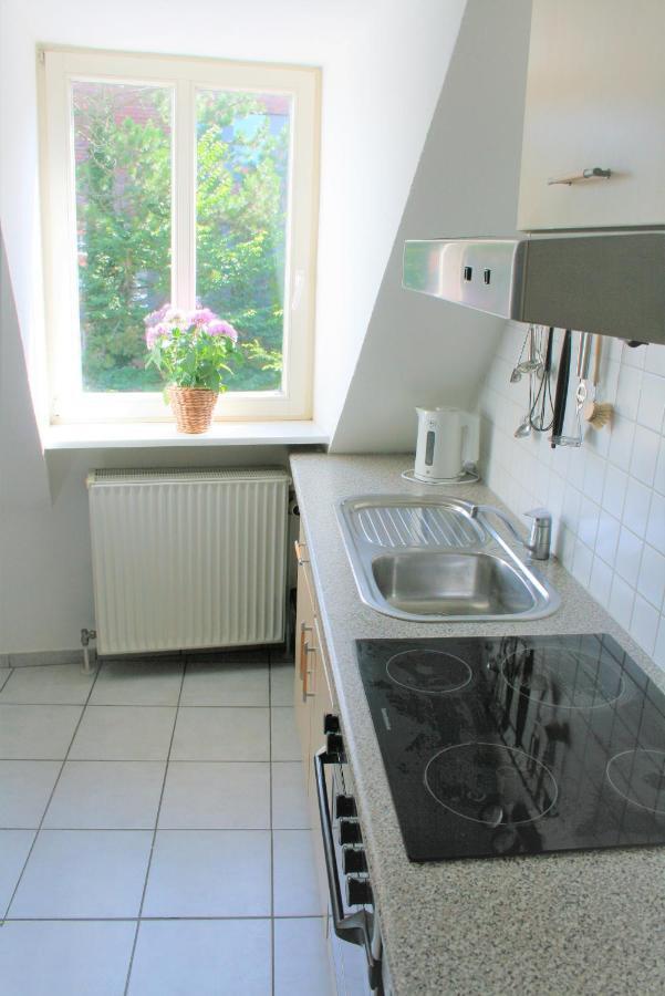 Zentrale Ferienwohnung Anker Im Sonnenblumenhaus Flensburg Buitenkant foto